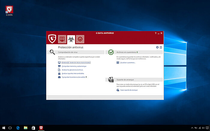 G DATA Antivirus: Proteção de virus