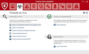 G DATA Total Security: Proteção de vírus 