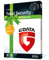 G DATA Total Security Birthday Box