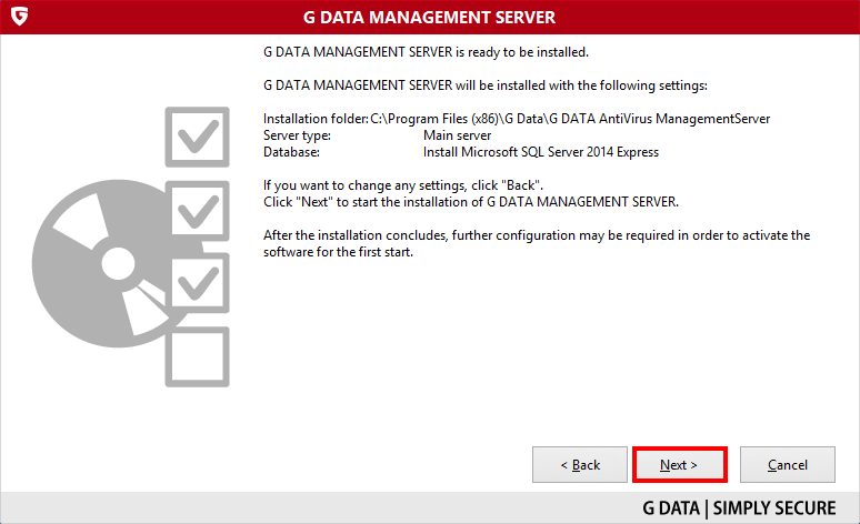 How to install and activate the G DATA ManagementServe (Using ...