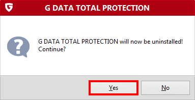 How to remove your product from your PC | G DATA