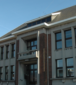 Prédio da administração local de Grâce-Hollogne.